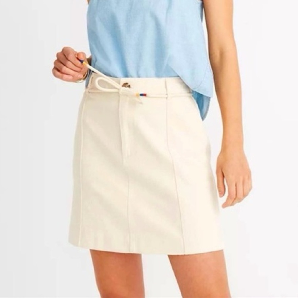 Madewell Capital a line mini skirt
